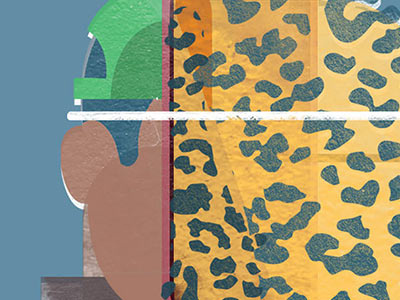 Detail 05 5panelhat animal animal tropikal bicycle camisa elephant illustration ilustracion mustache shit tropikal
