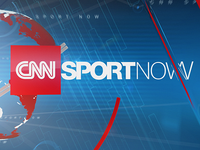 Sport after effects after effects animation blue broadcast cnn global globe news nodes red sport tv white