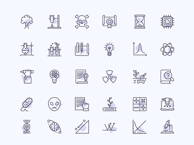 Free Science and education icon set free vector download download free icon pack download line icon set free icon set free line icon design free web icon rabbector science icon set ui icon free vector icon