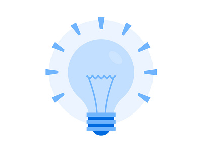 Creative idea big idea brainstorming business icon business idea clean creative idea creativity light bulb flat icon strategy icon