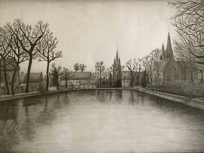 Brujas   Pencil Drawing On Paper