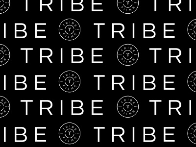 Tribe Logo Pattern black brand brand identity branding design film geometric graphic design icon identity logo logo design mark production company seal set studio type typography logo
