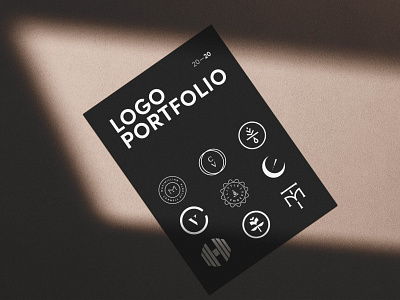 Logo Portfolio 2020 2020 black black and white brand brand identity branding design geometric graphic design icon identity logo logo design logo folio logodesign mark seal set type typography logo