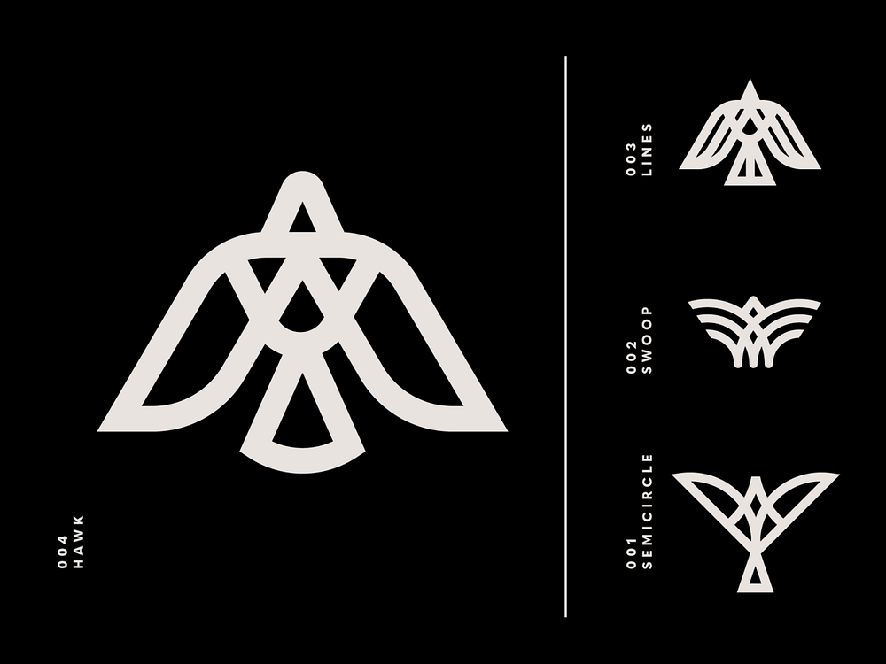 Falcon Logo Concepts by Kevin Craft on Dribbble
