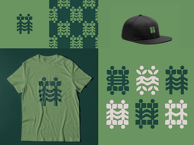 Park Logo Identity apparel green h hat national nature park river tee tree