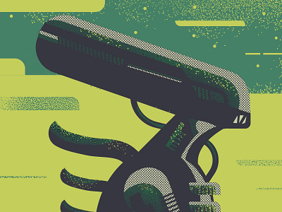 Alien alien aliens illustration illustrator print profile ripley screen space texture vector