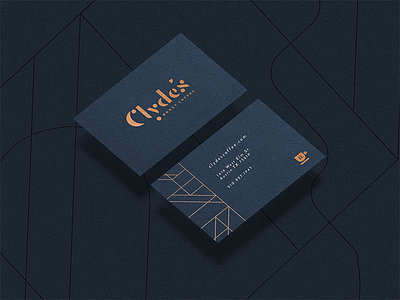 Clyde's Business Cards