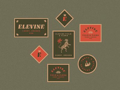 Elevine Stickers