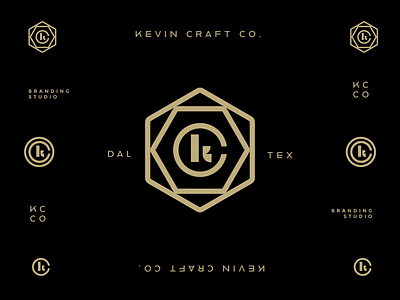 New KCCO Logo brand brand identity branding design geometric gold graphic design icon identity line logo logo a day logo design logodesign logos logotype mark seal type typography