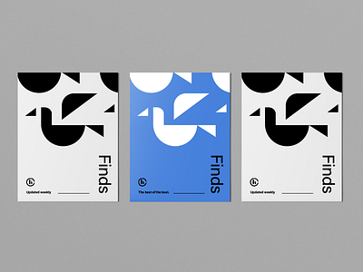Finds Icon black blue brand branding flat geometric graphic design icon icon set iconography logo logo design mark minimal print seal swiss symbol type typography