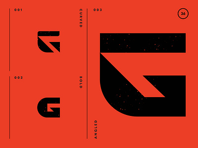 36 Days of Type G by Kevin Craft on Dribbble