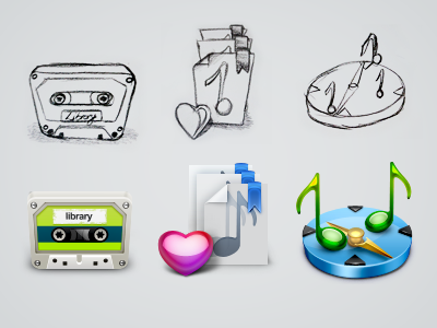 Music App Icons app casette cassette iphone music radio