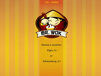 Mr Wok Restaurant Website design development website