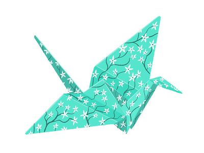 Paper Crane By Harry Goldhawk On Dribbble