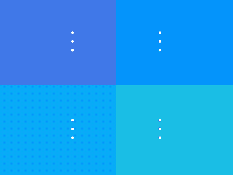 Dots Menu Animation animated animation back close css dots gif menu more motion open svg