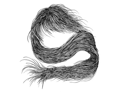 Hair 01 black and white draw drawing drawing ink graphic hair hairstyle handdrawn illustration texture