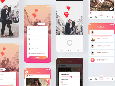 BuildYourDate - Dating UI Kit For Mobile App