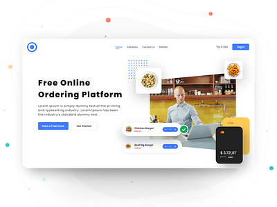 Website Hero Section Design