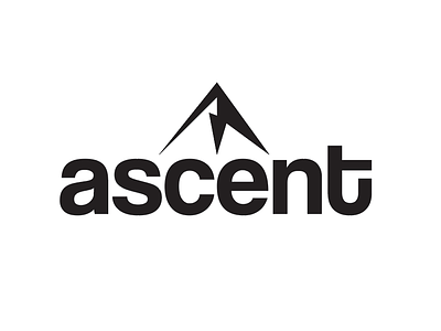 Ascent Concept arrow church logo mountain