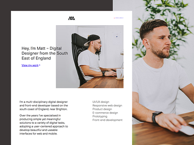 Personal Site 2019 - matt.ax