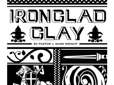 Ironclad Clay Book Cover book cover illustration layout lettering publication