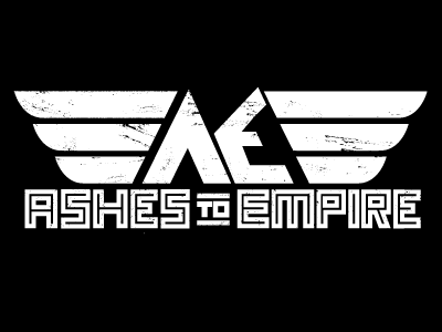 Ashes To Empire band logo identity logo