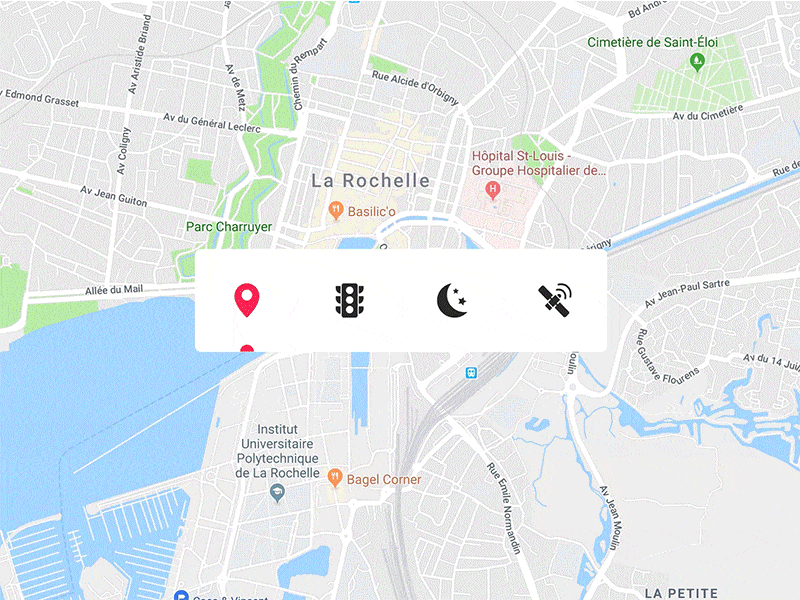 Map Style UI 📍
