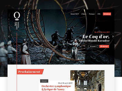 Opera Landing Page design homepage landing page opera ui ux design web webdesign website