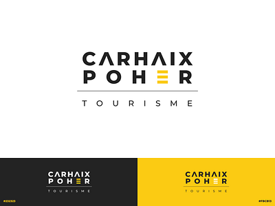 Carhaix Poher Tourism | Branding brand branding design font france icon illustration inspiration logo logotype minimal montserrat tourism travel typography vector