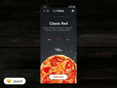 🍕Eatpizza - App app app design design ecommerce food food app interace interaction ios mobile motion order ordering pizza sketch ui ux user experience user inteface