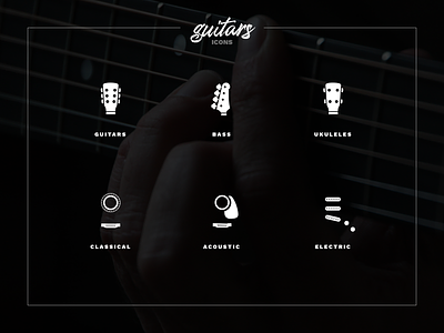 🎸Guitars Icons app bass brand branding design guitar icon icon set icons music musician sign symbol