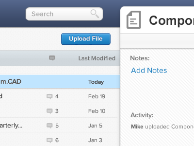 File Sharing App - Early Prototype collaboration file filesharing management