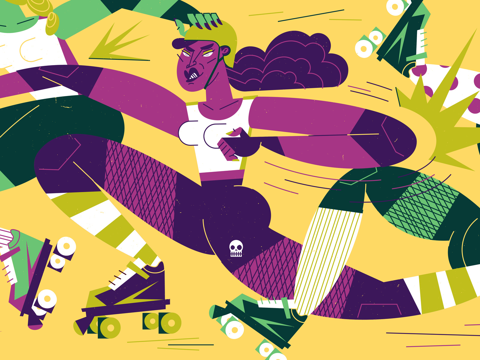 fall-behind-me-by-michelle-mruk-on-dribbble