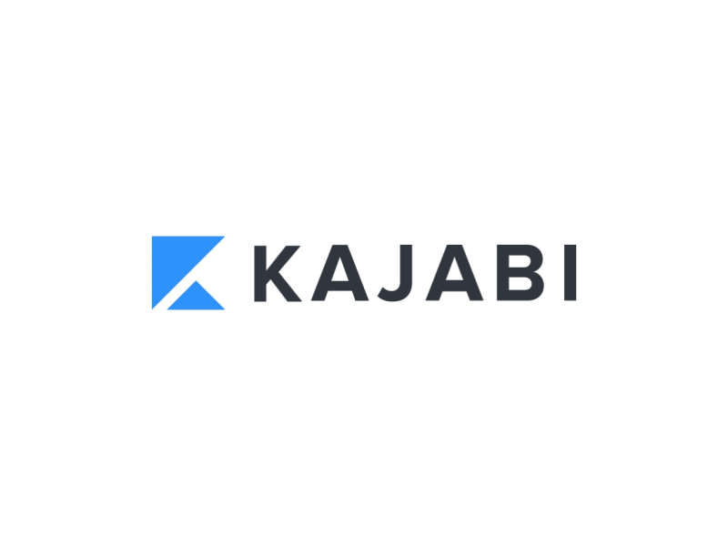 Kajabi Logo Reveal animation brand branding clean logo simple