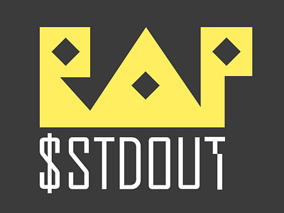 Sticker design #2 for $stdout rap