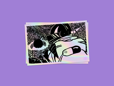 Daft Akira akira creative diggs daft punk holographic sticker sticker mule stickermule stickers