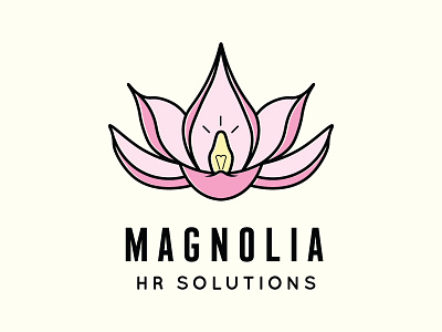 Magnolia HR Solutions branding branding design logo logo design