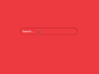 Search Form Animation animation css form html ui