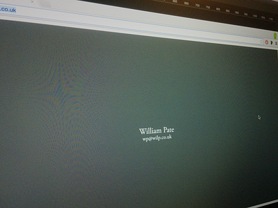 Wilp Web brand typography web design