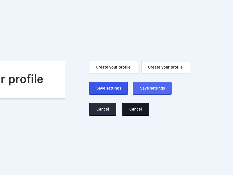 Buttons by Alex Pate on Dribbble