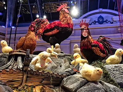 CNY Chinese New Year of the Rooster Display animal art animation animatronics chinese new year cny large scale