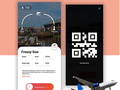 Boarding Pass #dailyui