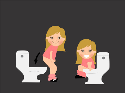 how to use the bathroom animation children book children book illustration design illustracion illustration kidsbook kidsbooks vector web