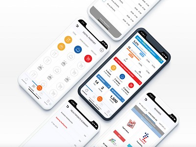 Healthy 365 app design ui ux