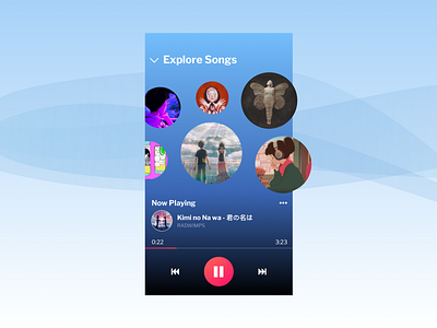 DailyUI 009 - Music Player