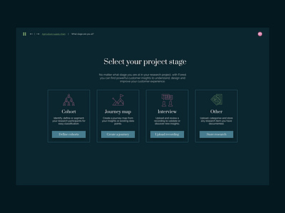 Forest CX platform 02 cx icon design menu research ui