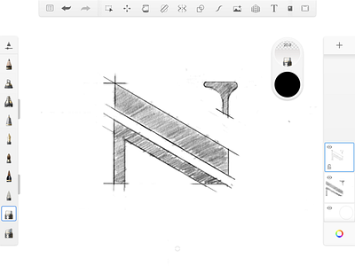 Logotype sketching branding design illustration logo logotype typography