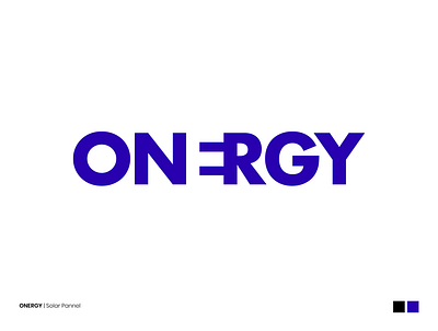 Onergy adobe illustrator art direction branding clean design flat graphic design minimal simple vector