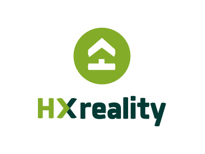 HX Reality (Real Estate) green house logo logodesign realestate
