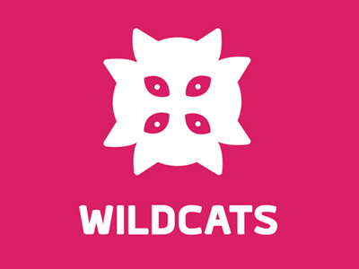 WildCats cats logo logodesign pink